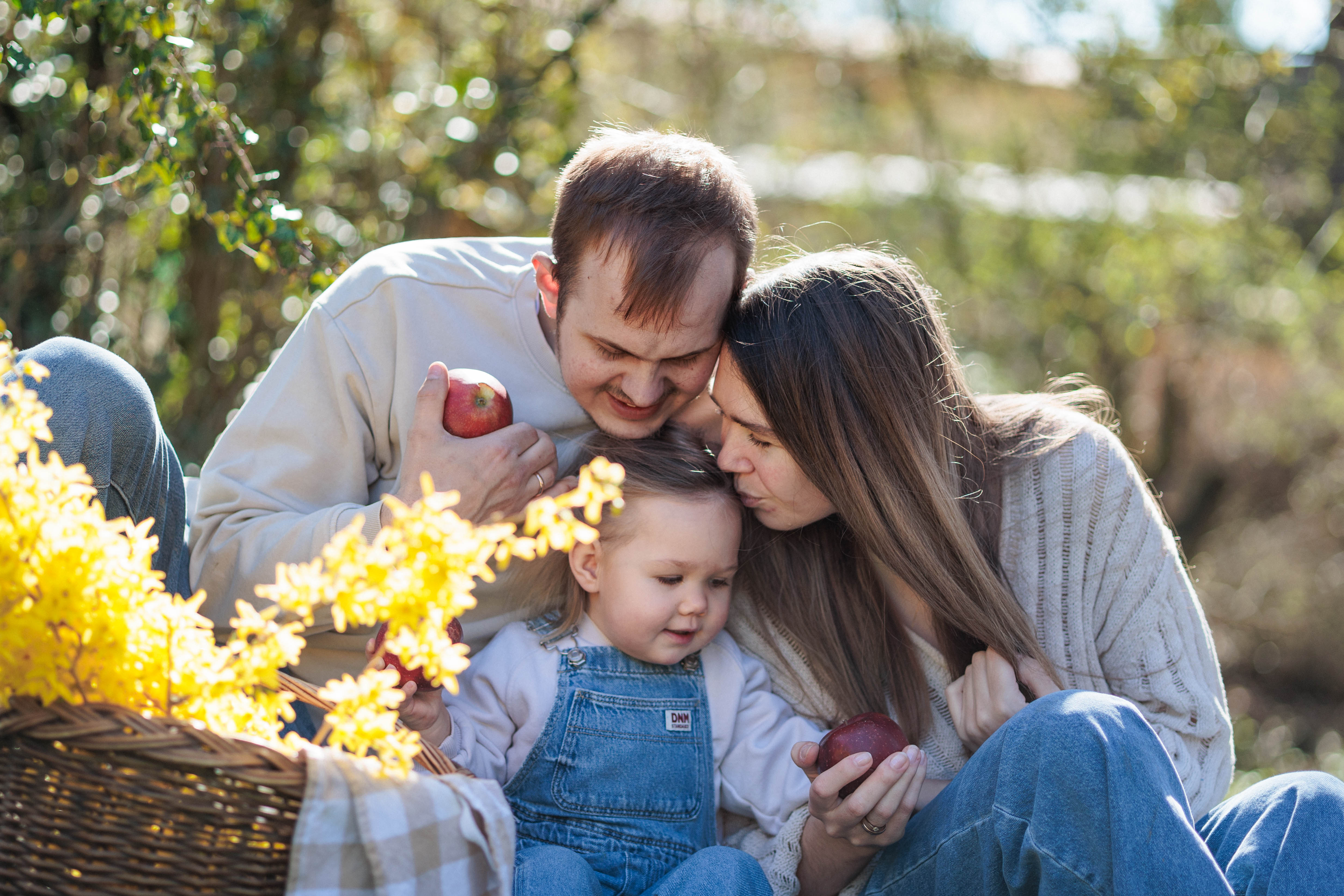 A couple in formal wedding attire embraces intimately in a vast.